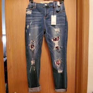 Judy blue leopard print